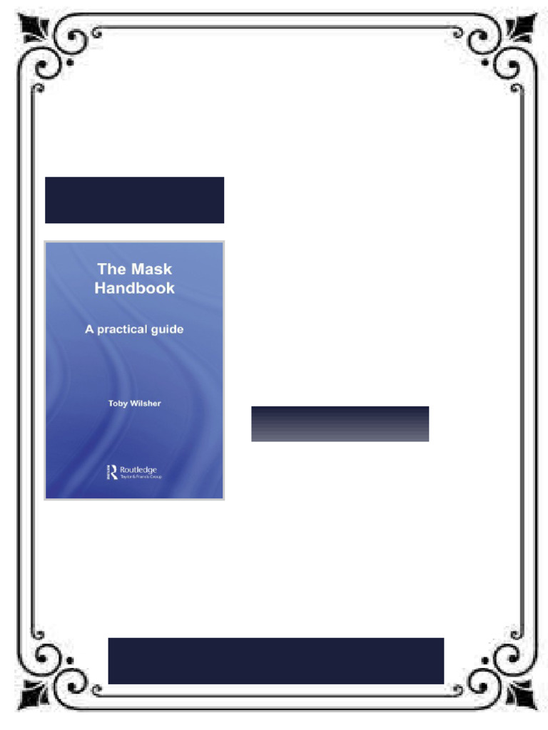 The Mask Handbook 1st Edition Wilsher ebook manual edition | PDF ...