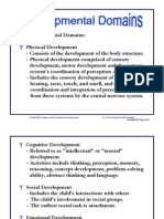 OH 5 Developmental Domains