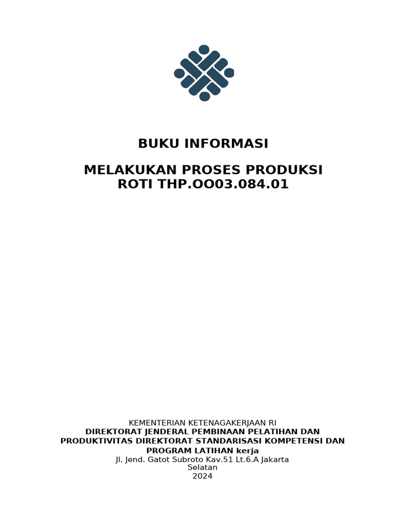 Proses Produksi Roti: Panduan Lengkap | PDF