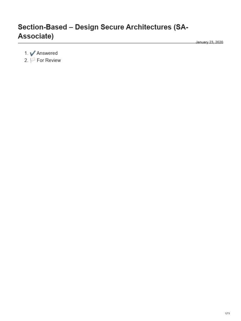 Secure AWS Architecture Best Practices | PDF | Transport Layer Security ...