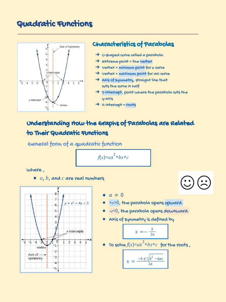 Understanding Quadratic Functions | PDF | Abstract Algebra ...