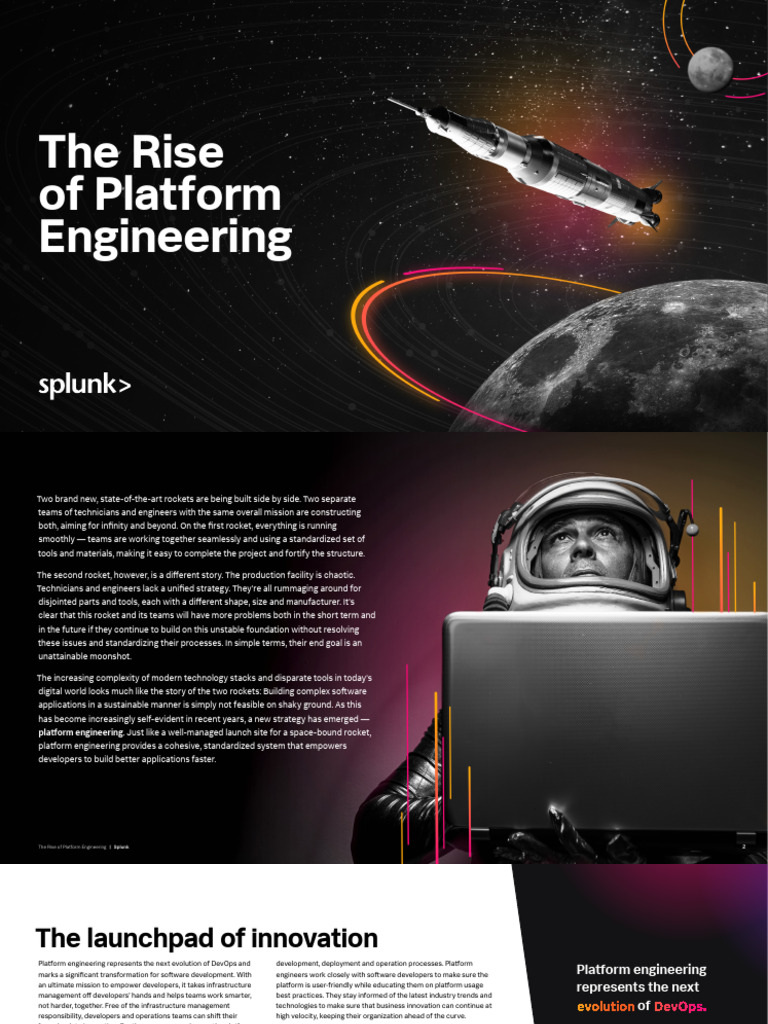 The Rise of Platform Engineering en | PDF | Computing | Business