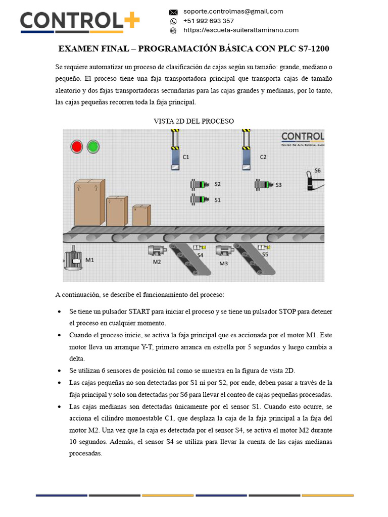 Programación Básica Con PLC s7-1200 | PDF