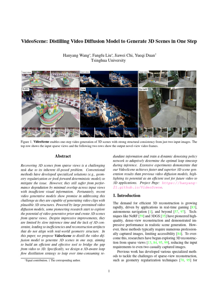Efficient 3D Scene Generation from Video | PDF | Applied Mathematics