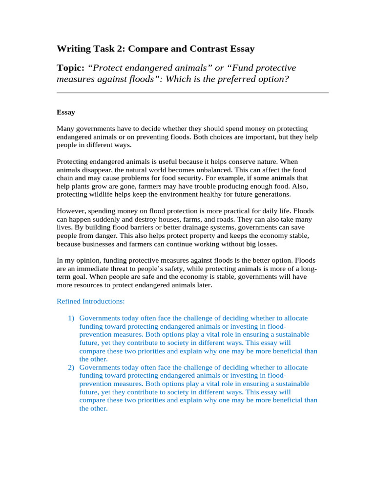 Writing Task 2 | PDF