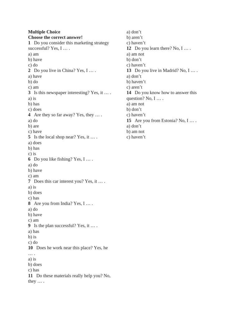 7 Grade to Be Multiple Choice | PDF