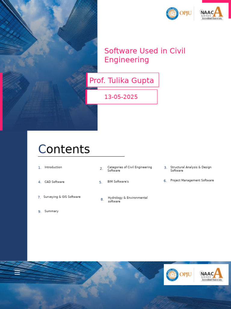 Essential Software for Civil Engineering | PDF | Geographic Information ...