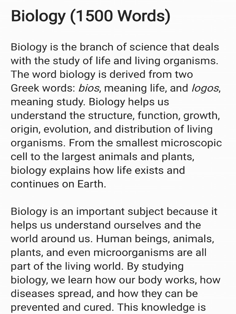 Biology 260105 100947 | PDF