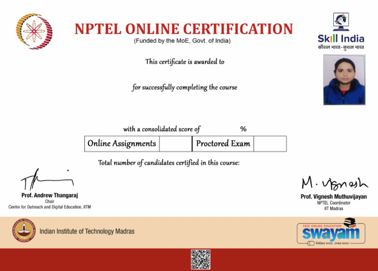 Machine Learning Course Certificate Verification | PDF