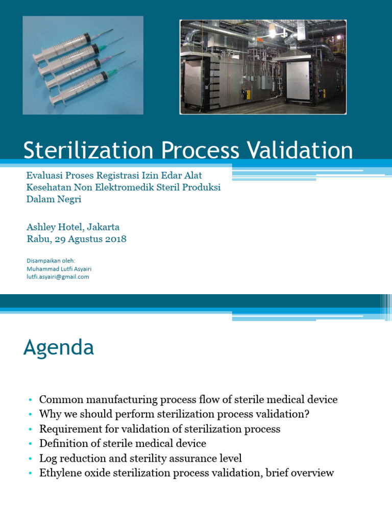 Sterilization Process Validation Overview | PDF | Sterilization ...