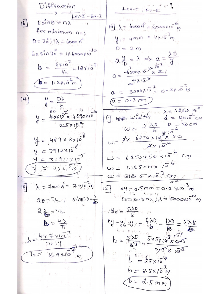 Diffraction | PDF