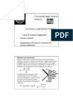 Acustica Architettonica