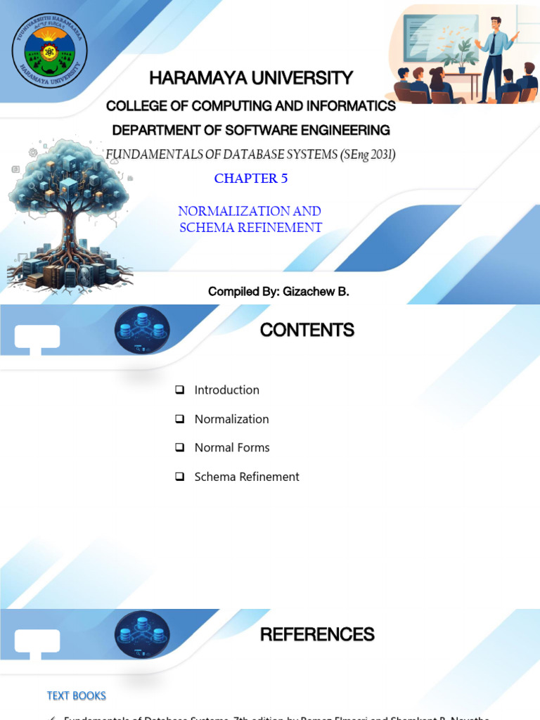 Database Normalization and Schema Refinement | PDF | Databases | Data ...