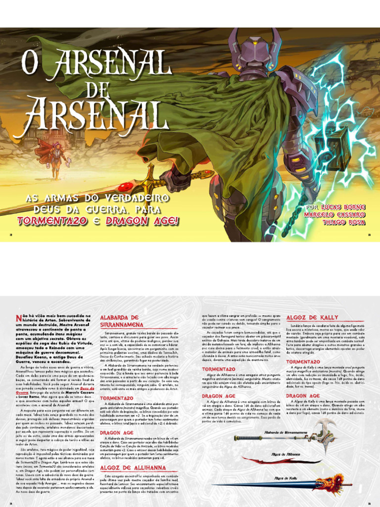 Armas Do Arsenal | PDF