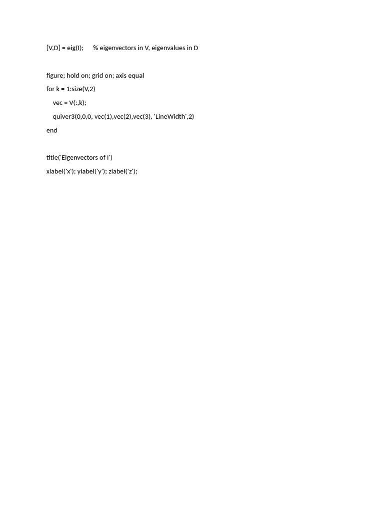 MATLAB 1 | PDF