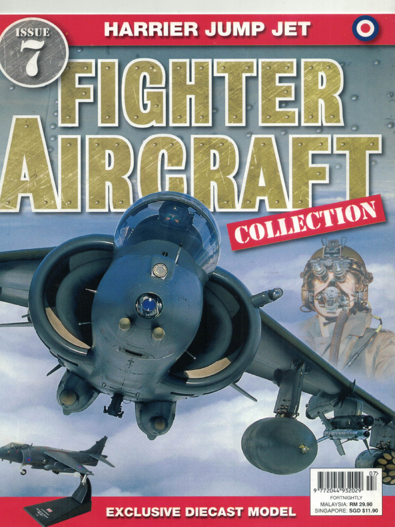 Amercom Fighter Aircraft Collection Issue 7 Harrier Jump Jet | PDF