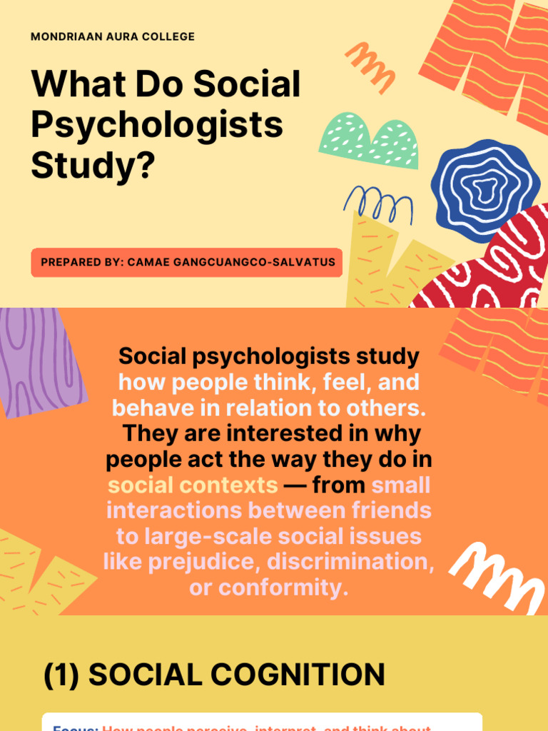 Key Topics in Social Psychology | PDF | Stereotypes | Attitude (Psychology)
