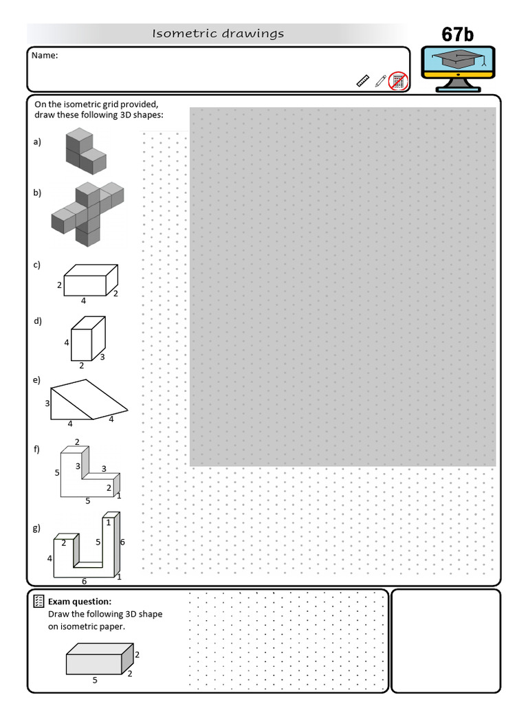 Questions+ +Isometric+Drawings+ (67b) | PDF