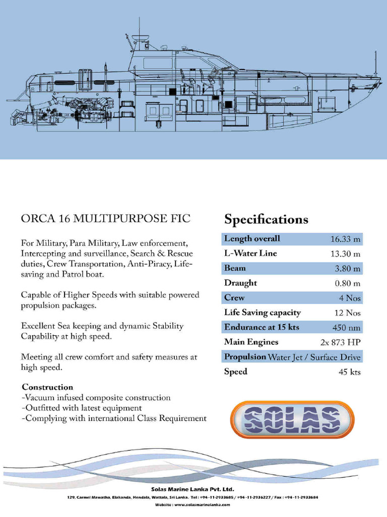 Brochure For New FIC Fast Crafts | PDF