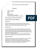 Areas de Especializacion de Diseño de Interiores