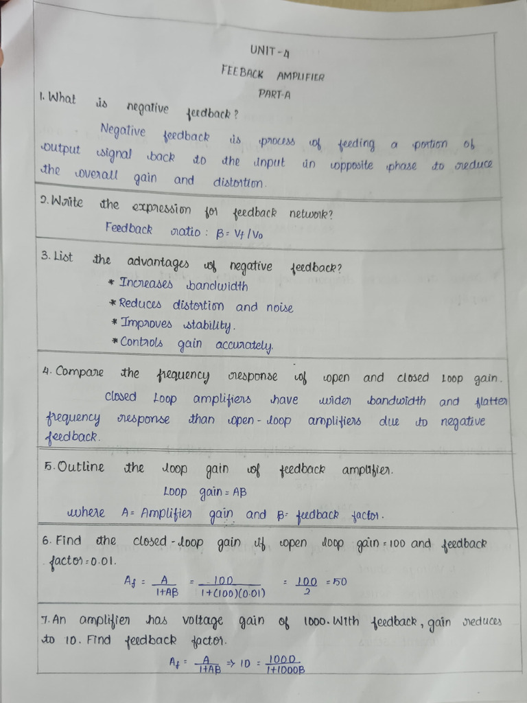 SSDC Unit 3 and 4 Part A | PDF