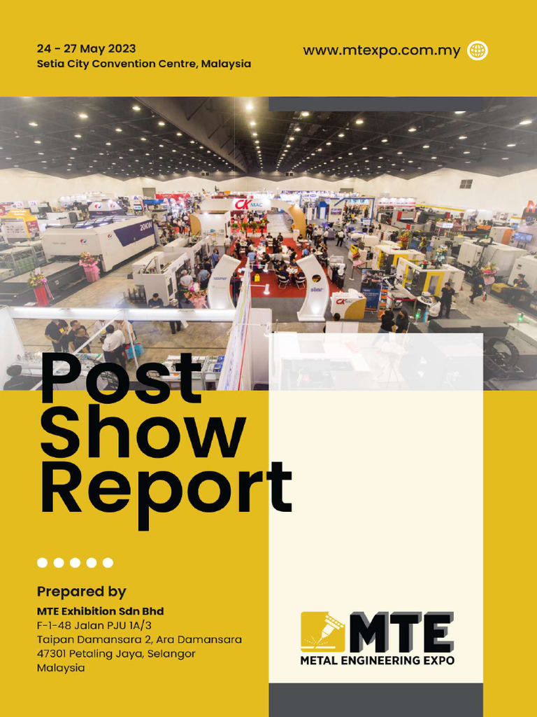 MTE 2023 Post Show Report - Compressed | PDF