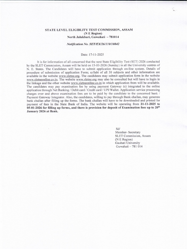 Notice 2026 | PDF