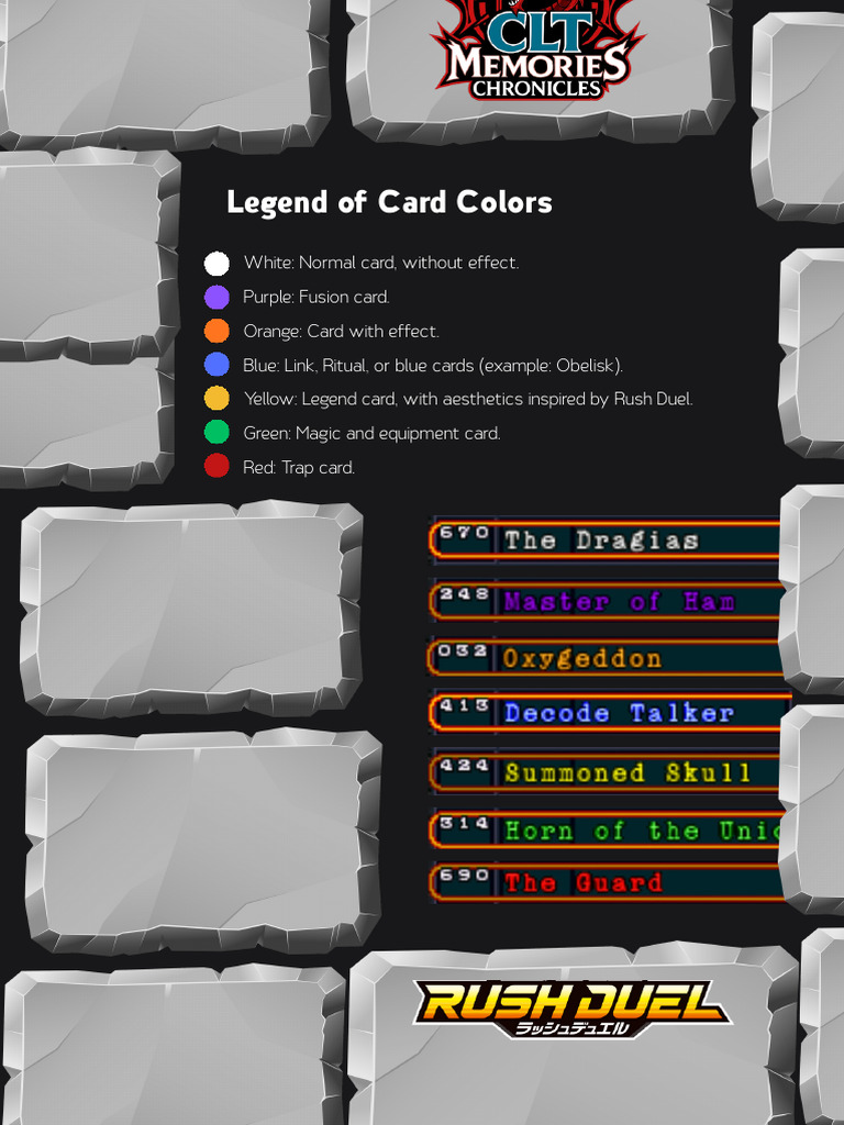 Guide to Card Types and Effects | PDF