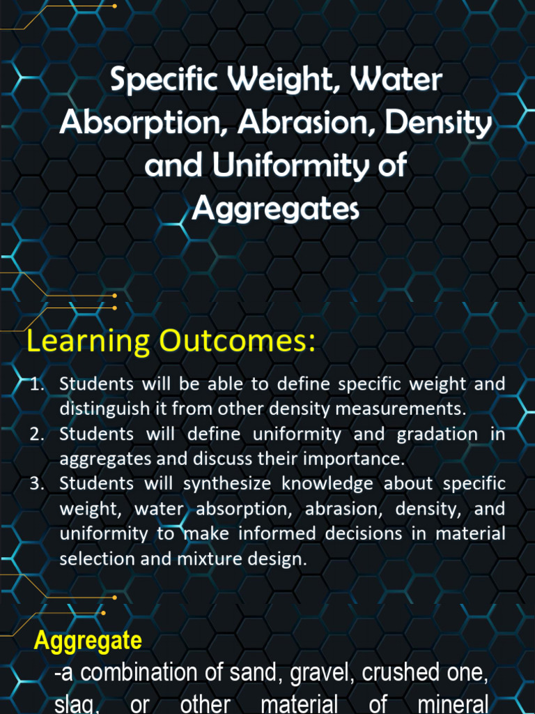 Properties and Types of Construction Aggregates | PDF | Construction ...