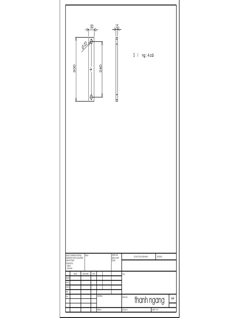 Technical Drawing Specifications Guide | PDF