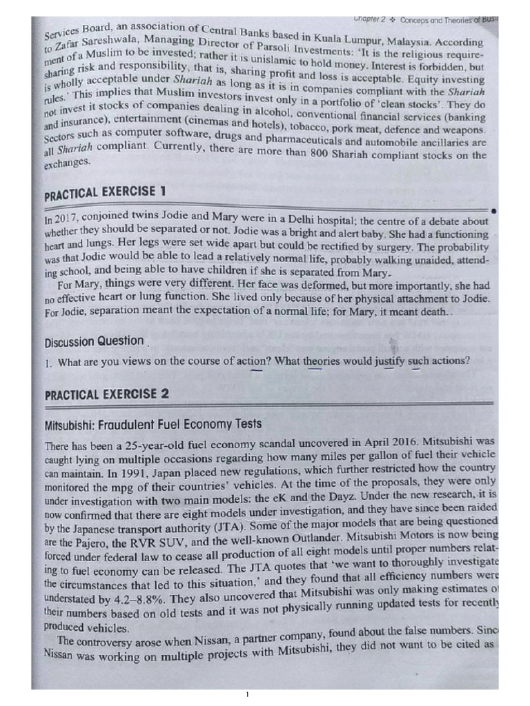 Case Study Ethics 1 | PDF