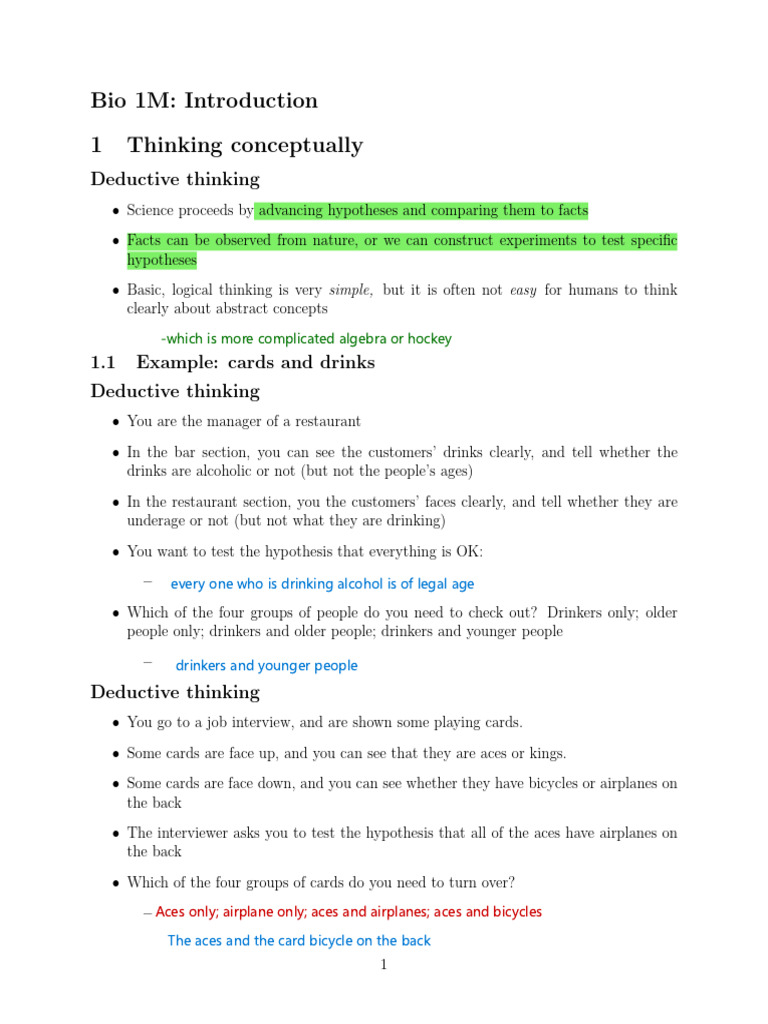 Understanding Deductive Logic in Science | PDF | Hypothesis ...