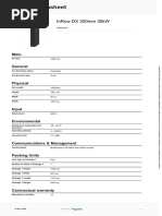 ACRD301S InRow Cooling Data Sheet | PDF | Electrical Components ...