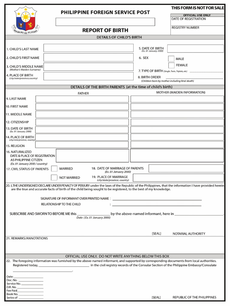 Rob Form 2025 | PDF