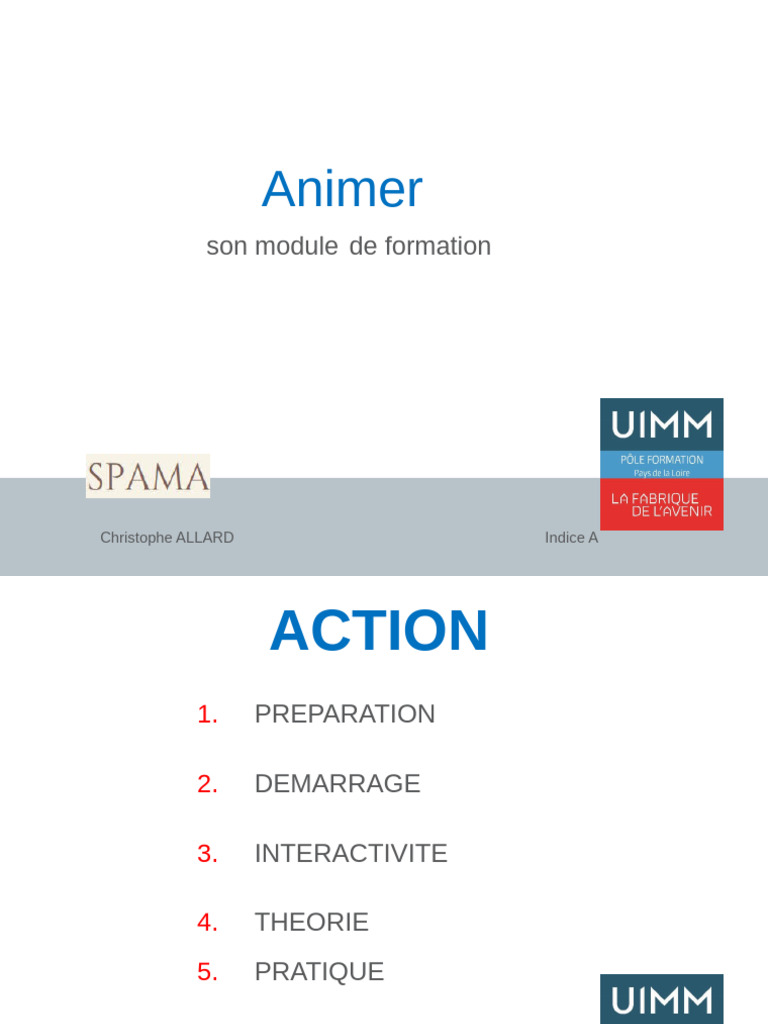 Animer un module de formation efficace | PDF