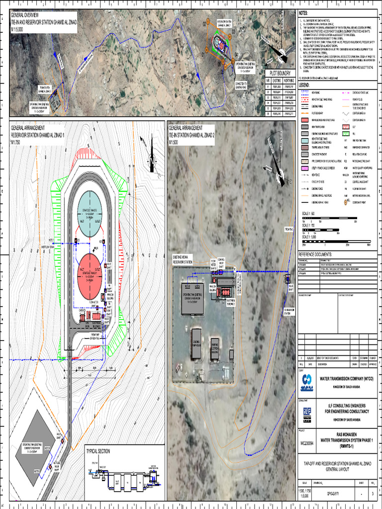 QP10-Q-9171 - Tap-Off and Reservoir Station Ghamid Al Zinad, General ...