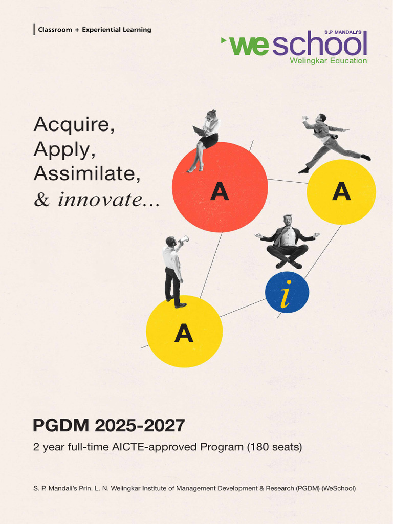 PGDM Brochure Final 2025-2027 | PDF | Business | Analytics