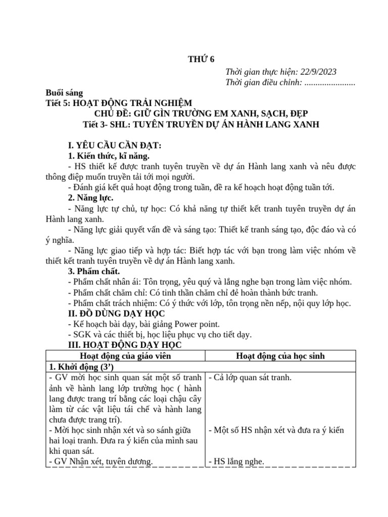 G.A HDTN TUẦN 4 | PDF