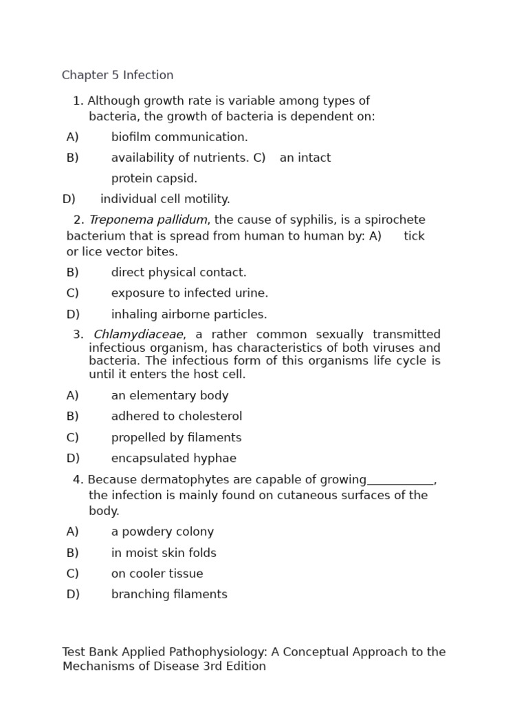 Bacterial Infections and Pathophysiology | PDF | Infection | Bacteria