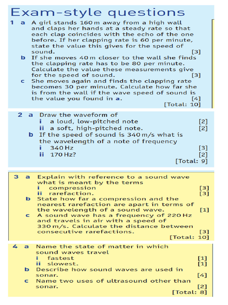 Sound Waves 2 | PDF