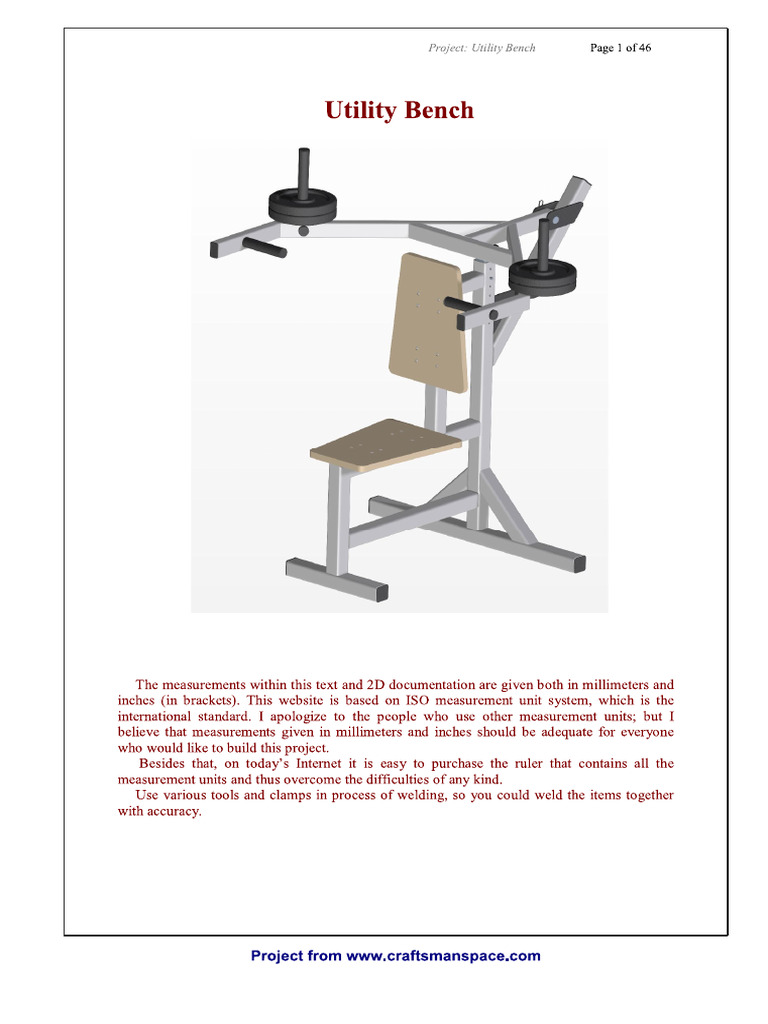 Utility Bench | PDF