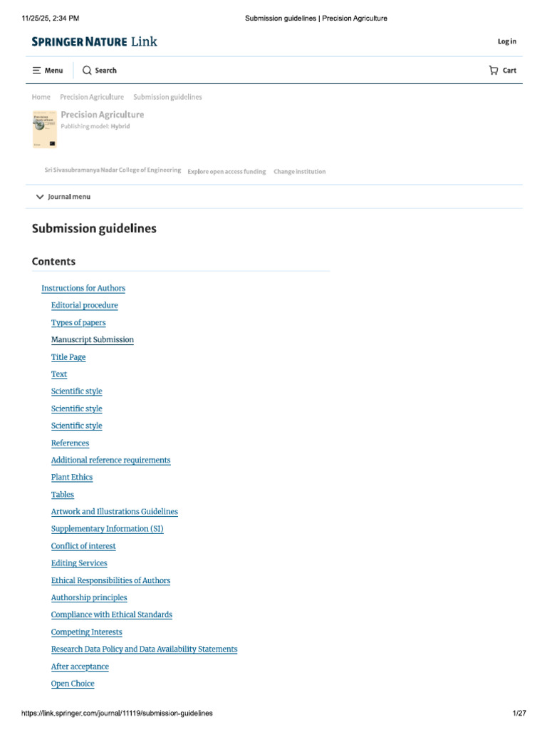 PAS Submission Guidelines | PDF