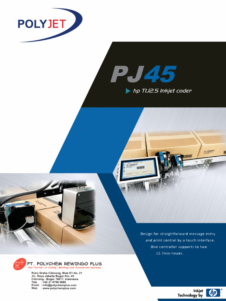 Brosur PJ45X-1 | PDF