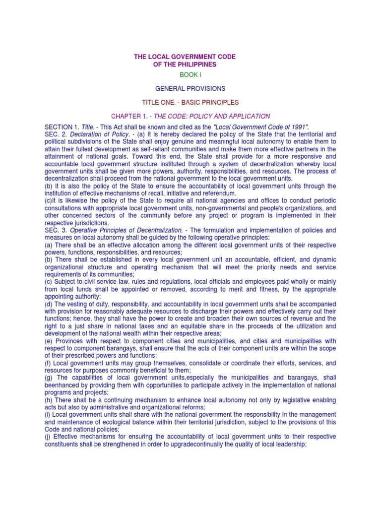 Local Government Code Book 13 Eminent Domain Local Government