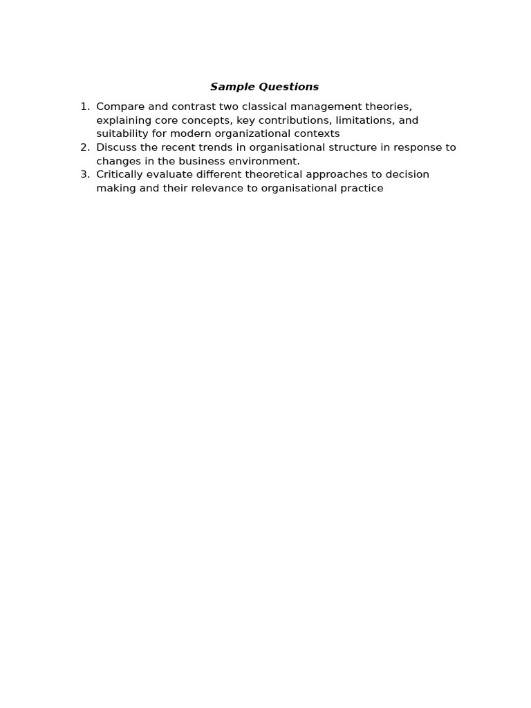 Sample Questions | PDF