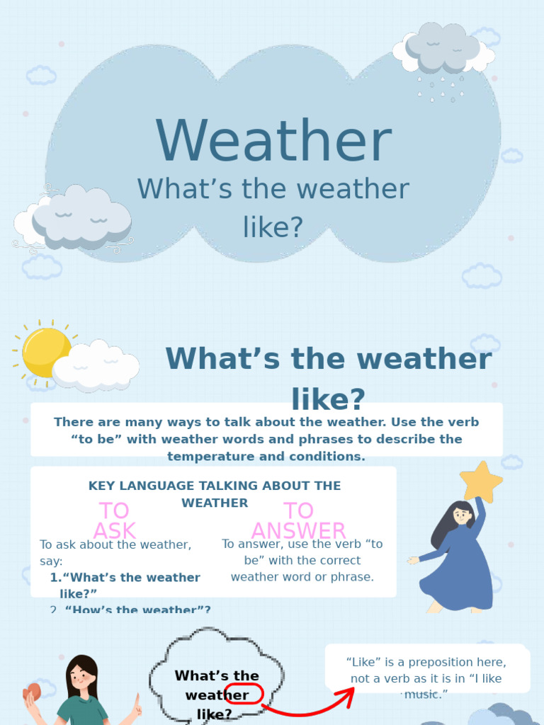 Talking About the Weather Basics | PDF | Weather | Fog