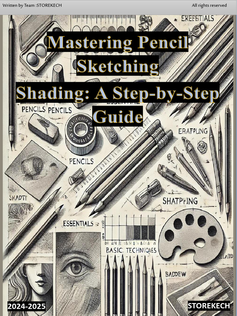 Mastering Pencil Sketching Techniques | PDF | Drawing | Shadow