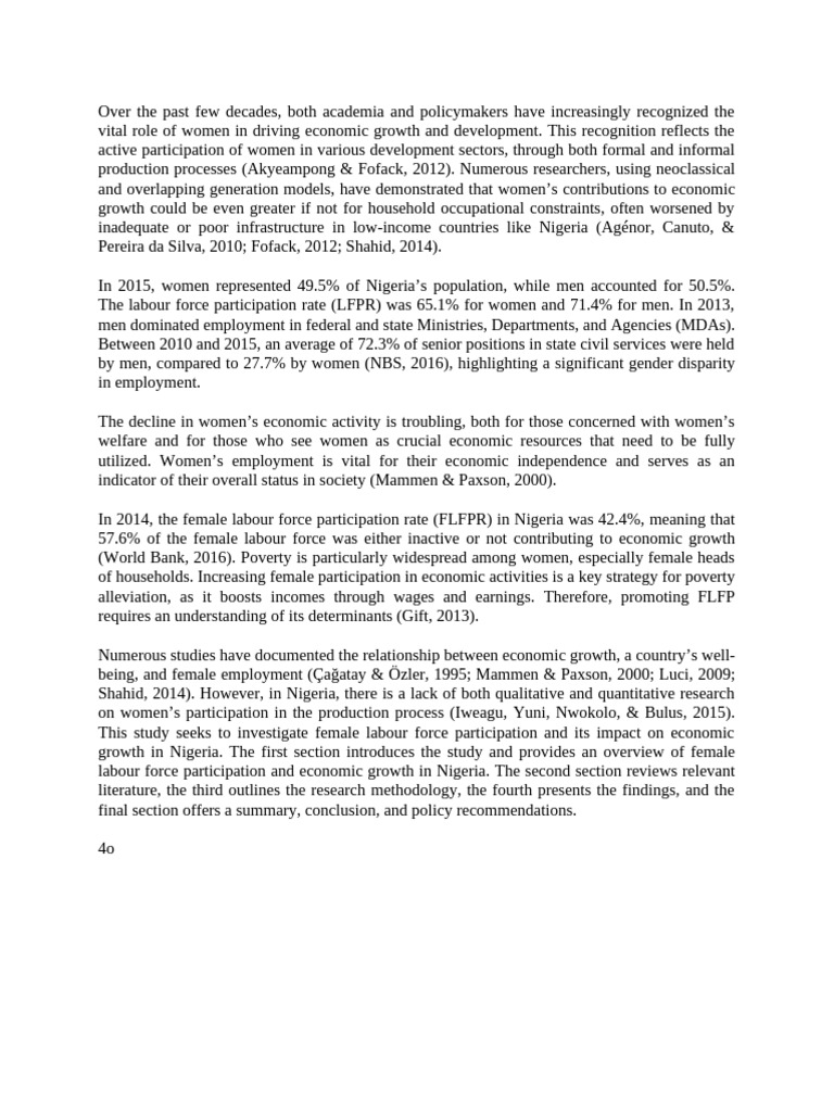 Over the Past Few Decades | PDF | Labour Economics | Poverty