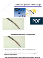 Introduction To Thermocouple and Strain Gauge