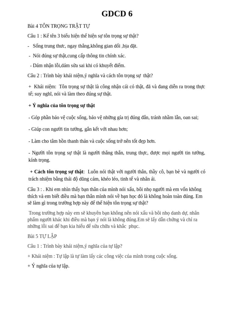 GDCD L P 6 | PDF